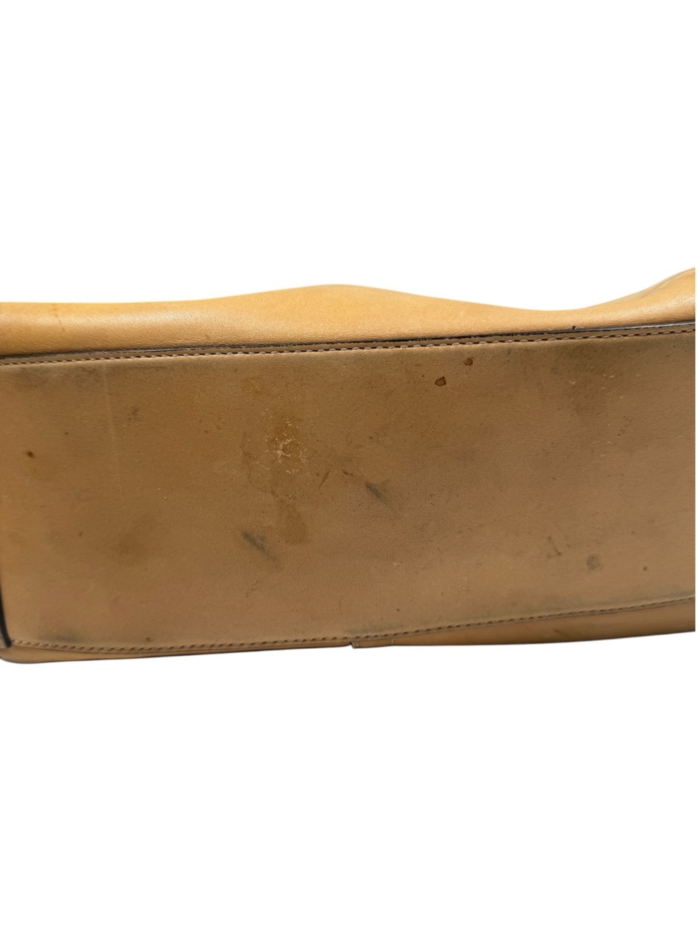 Coach Bleecker Legacy Tote, Tan Leather - Picture 7 of 16